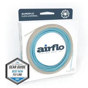 AirFlo SuperFlo Flats Universal Taper Fly Line Sand/Blue Sky