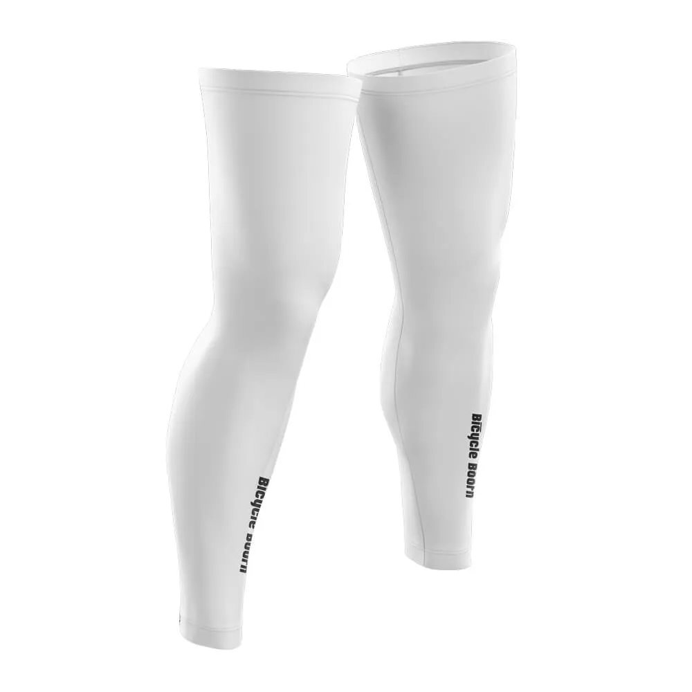 Bicycle Booth Legwarmers (White)