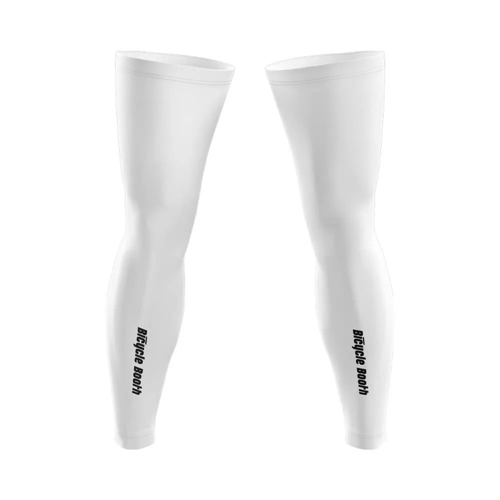 Bicycle Booth Legwarmers (White)