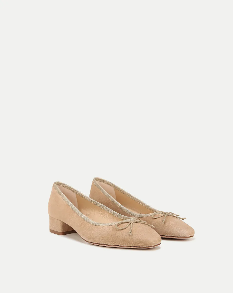 Cecile Suede Ballet Pump