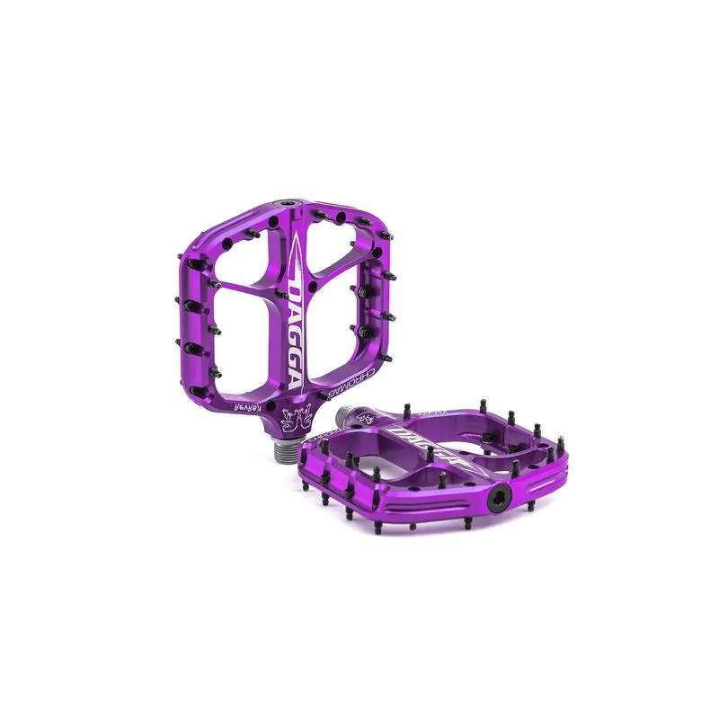 Chromag Dagga Pedals - Purple