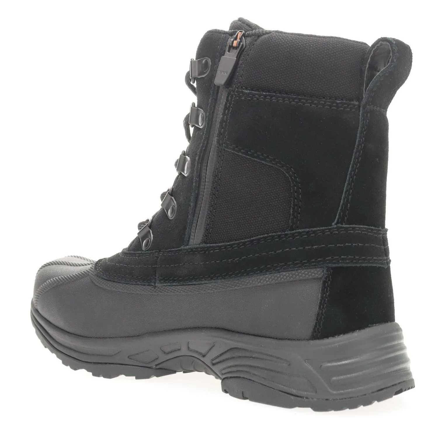 Cortland Black Waterproof Ankle Boots