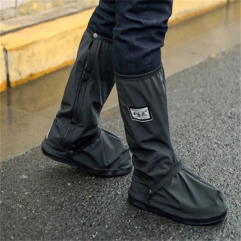 Creative Waterproof Reusable Motorcycle Cycling Bike Rain Boot Shoes Covers Rainproof Shoes Cover Rainproof Thick