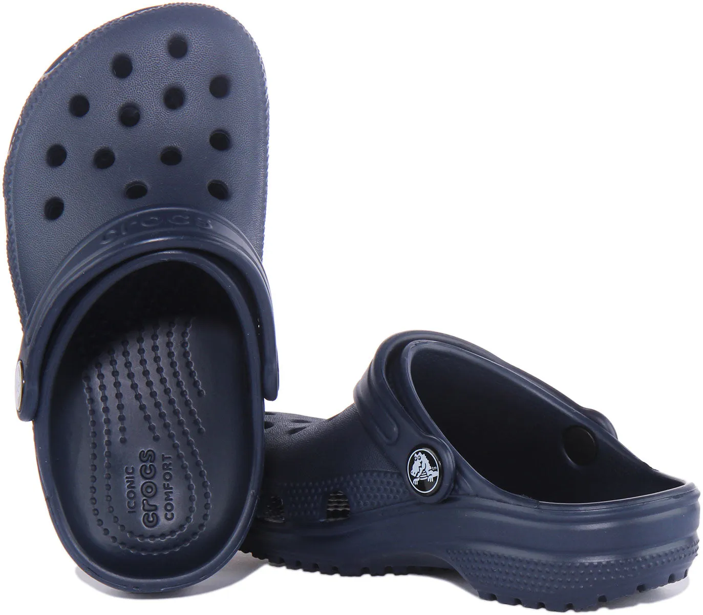 Crocs Classic Kids In Navy For Infants