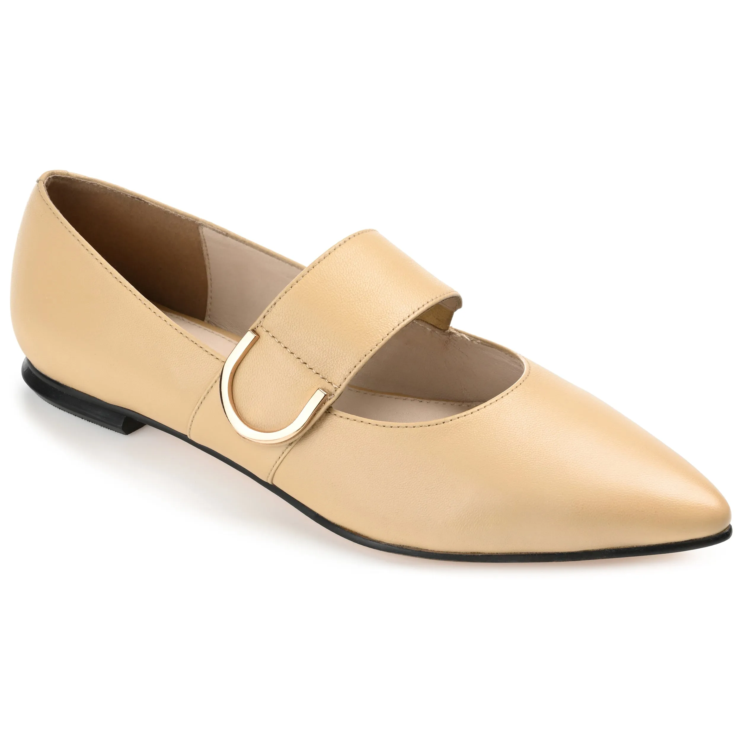 EMERENCE MARY JANE FLAT IN LEATHER