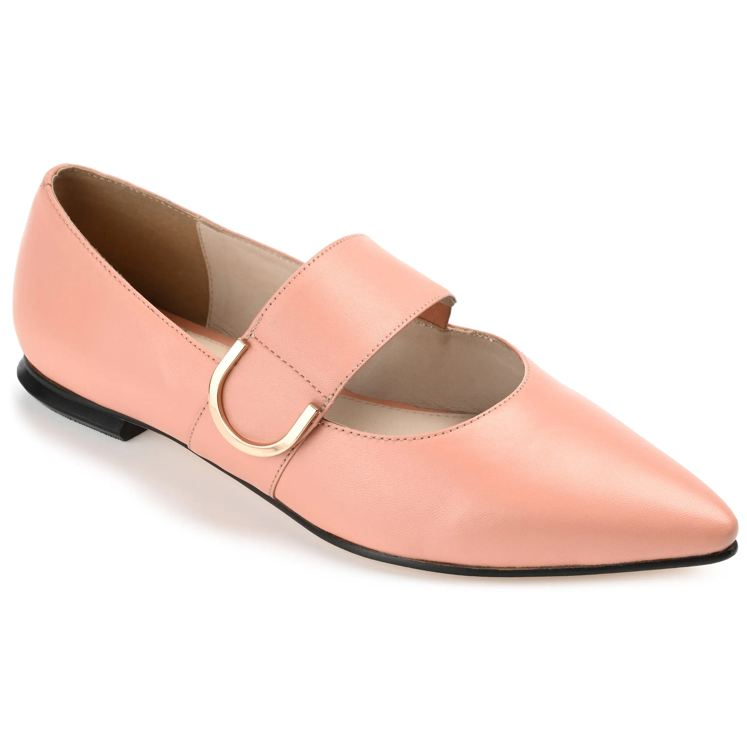 EMERENCE MARY JANE FLAT IN LEATHER