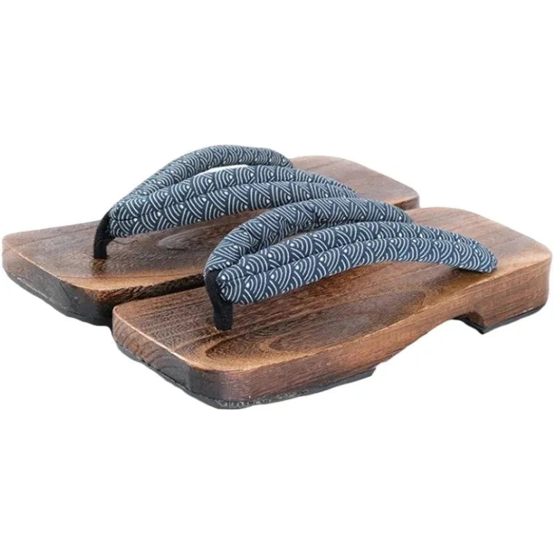 Flat-Floor Japanese Wooden Sandals