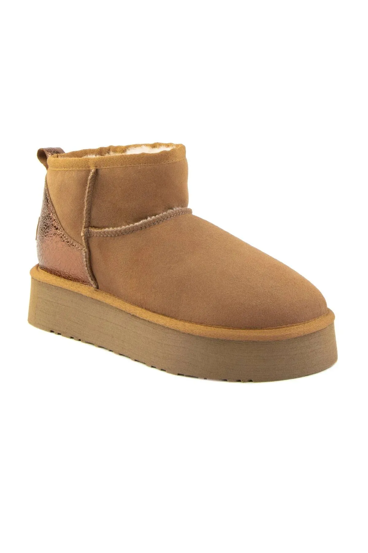 High Sole Ugg Boots 191301 Tan