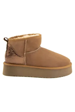 High Sole Ugg Boots 191301 Tan