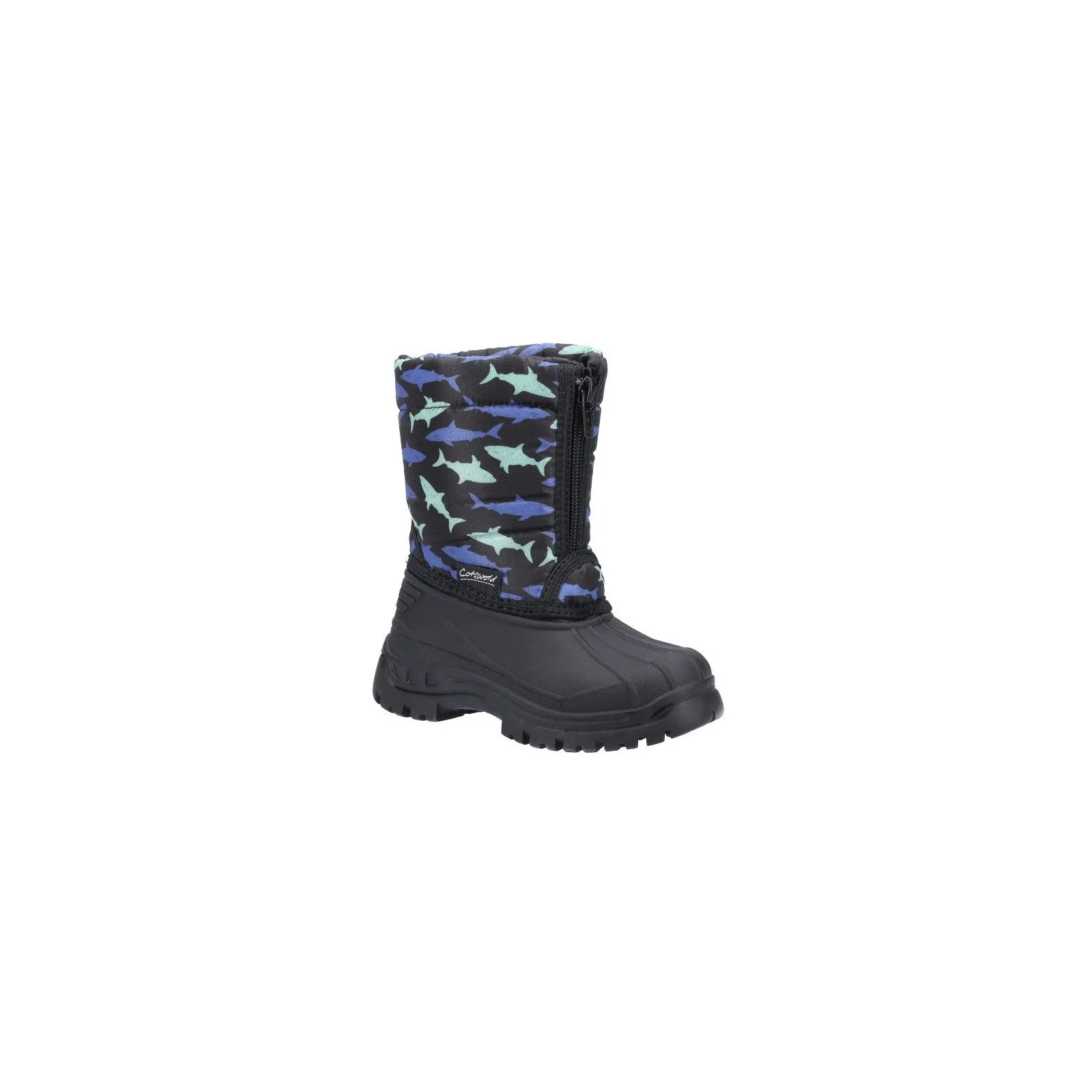 Kids Iceberg Zip Snow Boots Shark