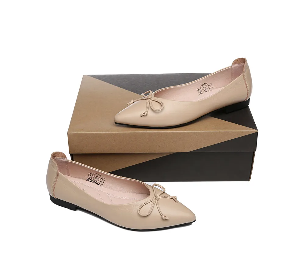 Leather Flats Women Paulina