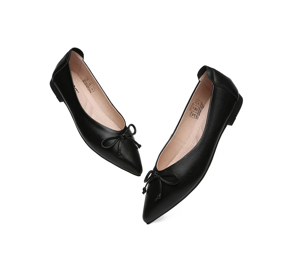 Leather Flats Women Paulina