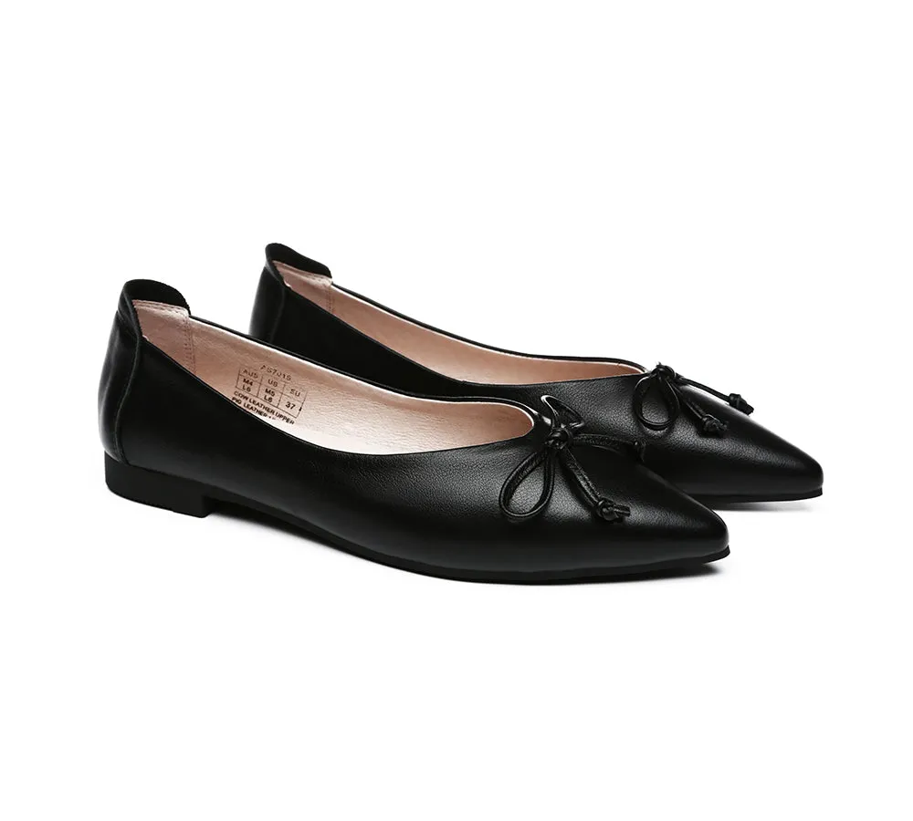 Leather Flats Women Paulina