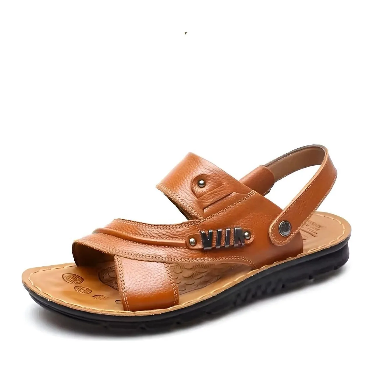 Lukas Sandals - Stilvolle Orthopädische Ledersandalen für Herren