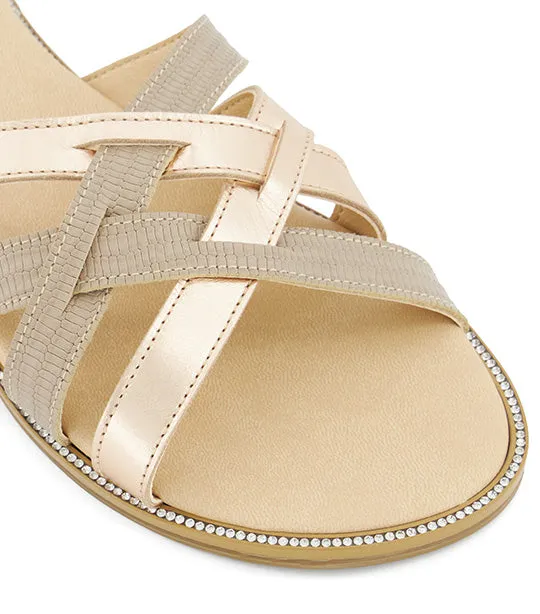 Lyrical Sandals Gold