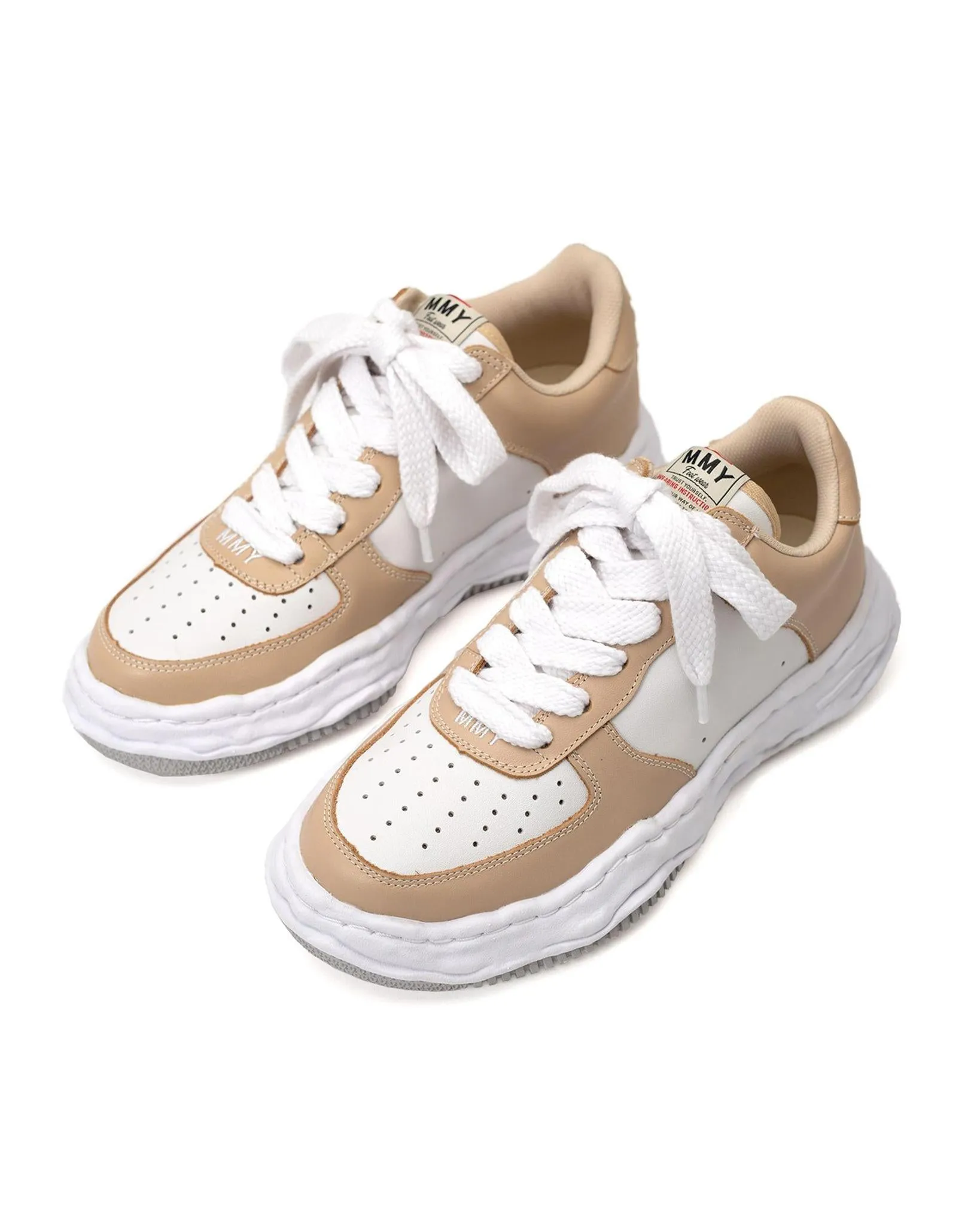 Maison Mihara Yasuhiro Wayne Low Original Sole Leather Low-Top Sneakers