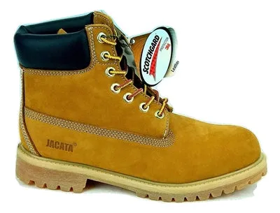 Men's JACATA  •6" Classic Nubuck• Work Boot 8061 Wheat