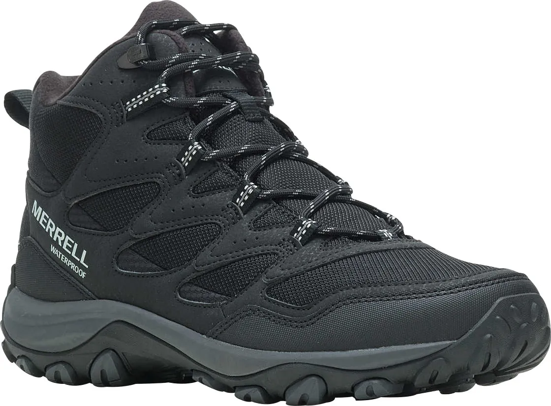 Merrell West Rim Sport Thermo Mid Waterproof Mens Walking Boots - Black