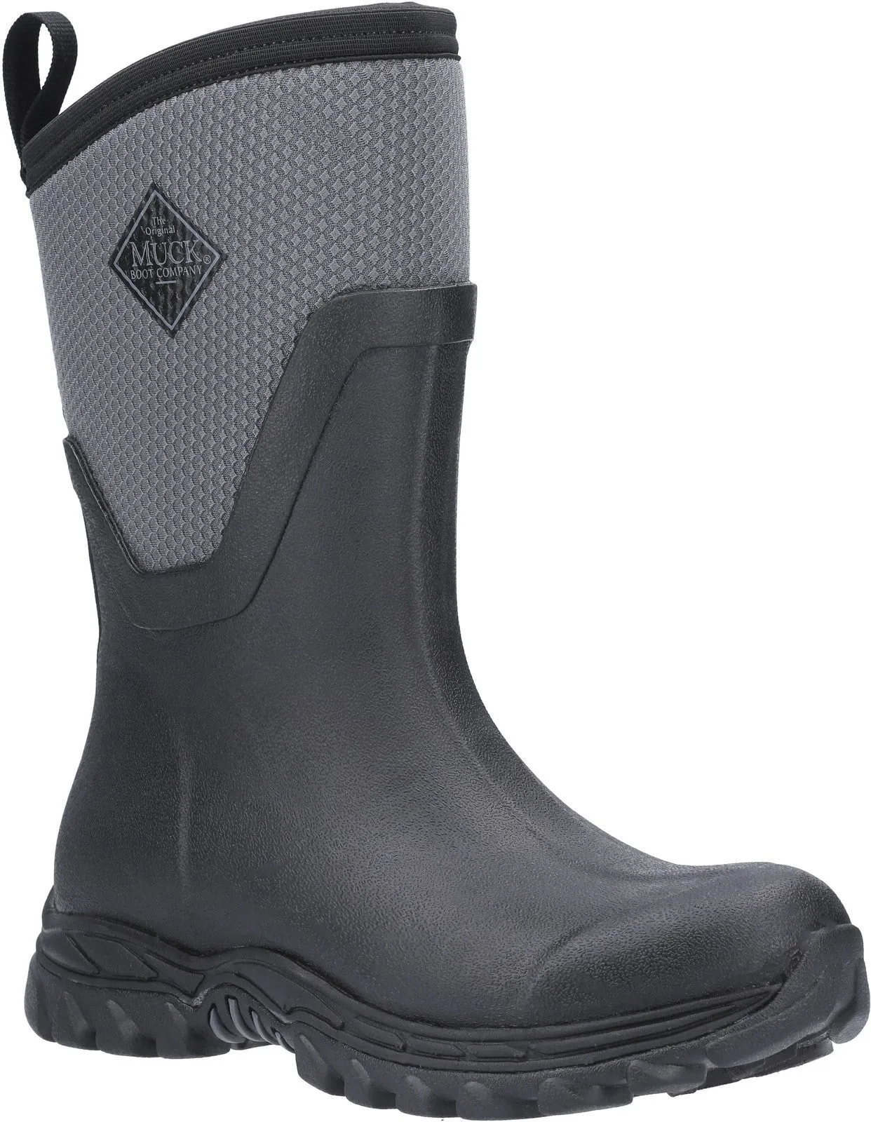 Muckmaster MB Arctic Sport II Black/Grey Womens Mid Wellingtons