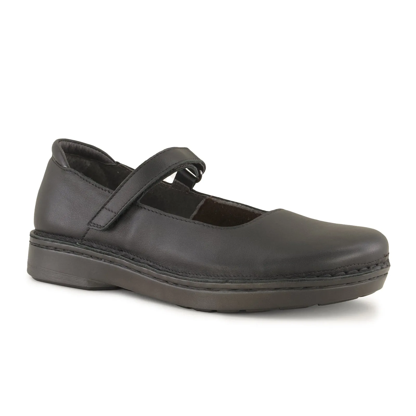 Naot Martinos Mary Jane (Women) - Jet Black Leather