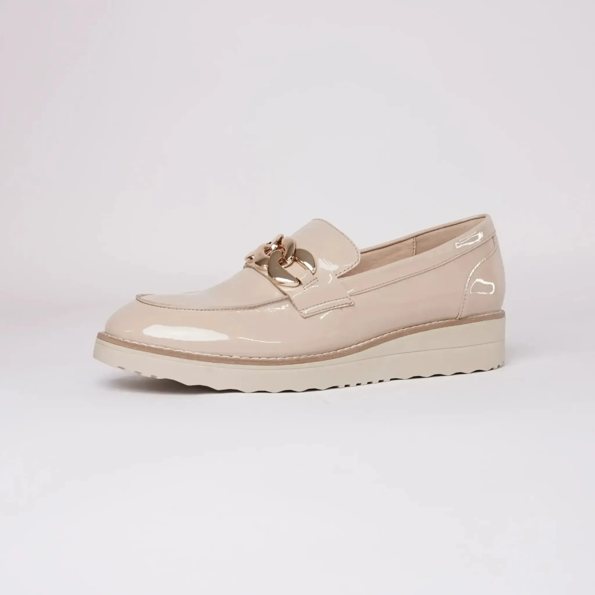 Ozama Cafe Patent Leather Loafers