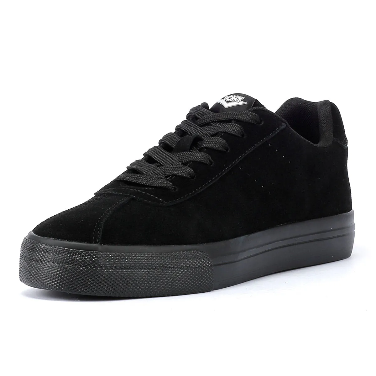 Pony Highbridge Suede Blackout Trainers