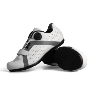 Santic Apollo White Men Road MTB Cycling Shoes Bike Cleats not Compatible