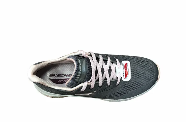 Skechers scarpa sneakers da donna Arch Fit Big Appeal 149057/GYPK grigio-rosa