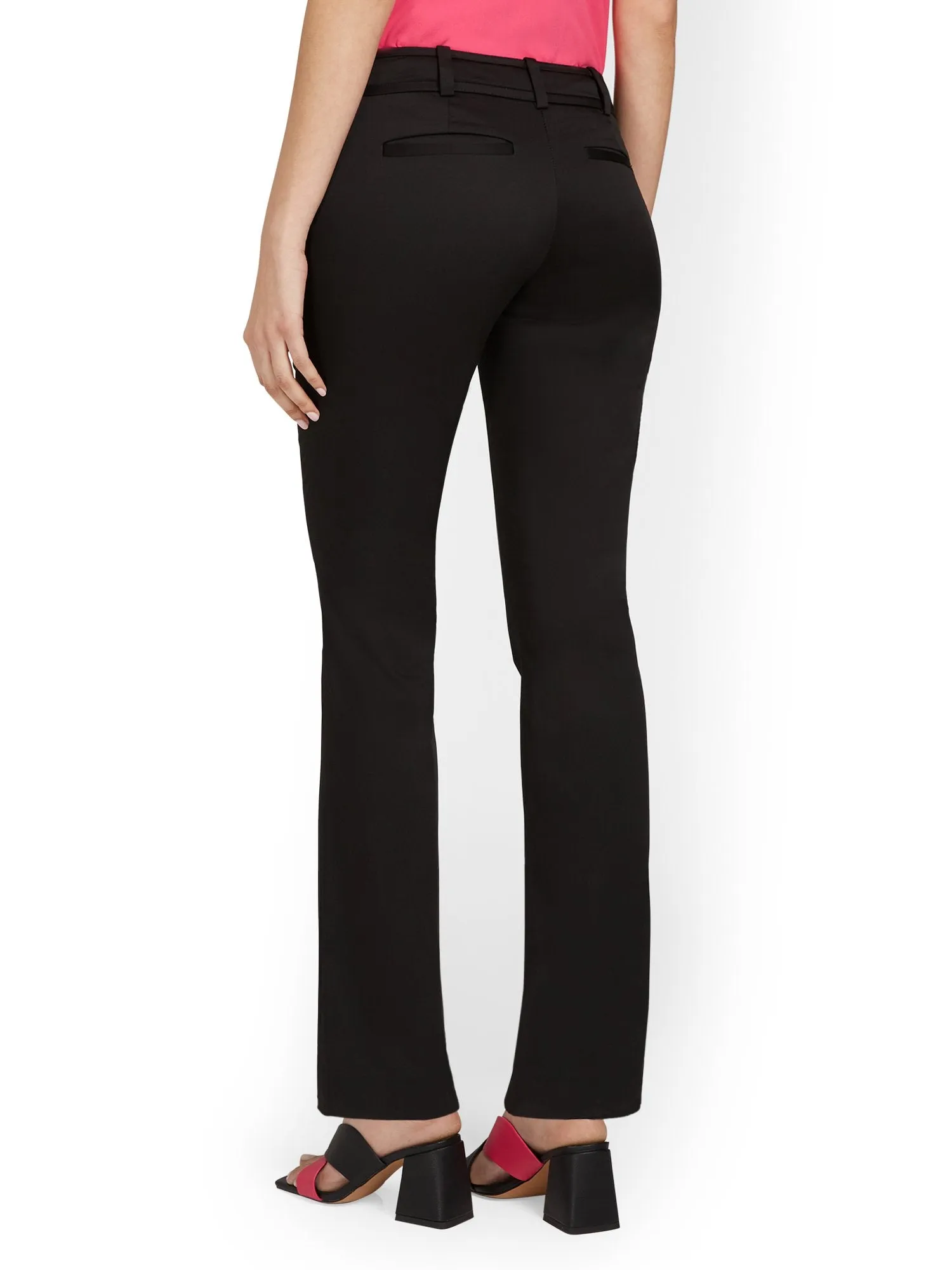 Tall Mid-Rise Straight-Leg Pant