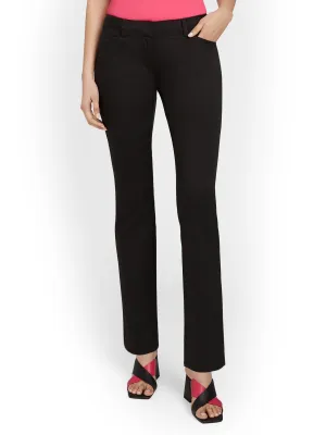 Tall Mid-Rise Straight-Leg Pant