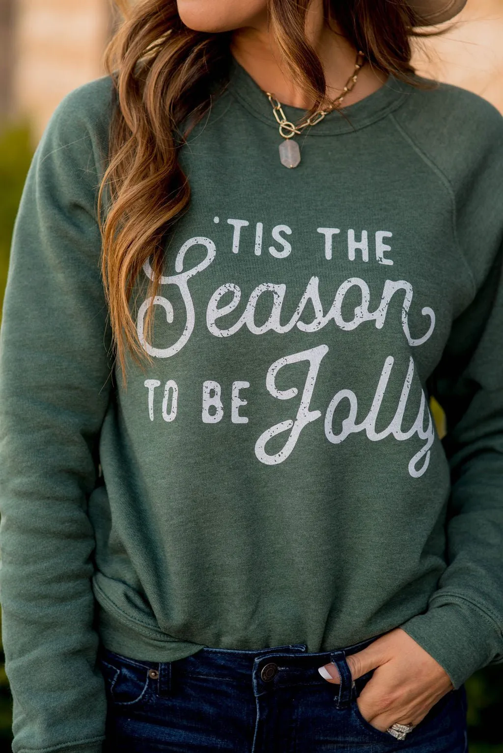 'Tis The Season Graphic Crewneck