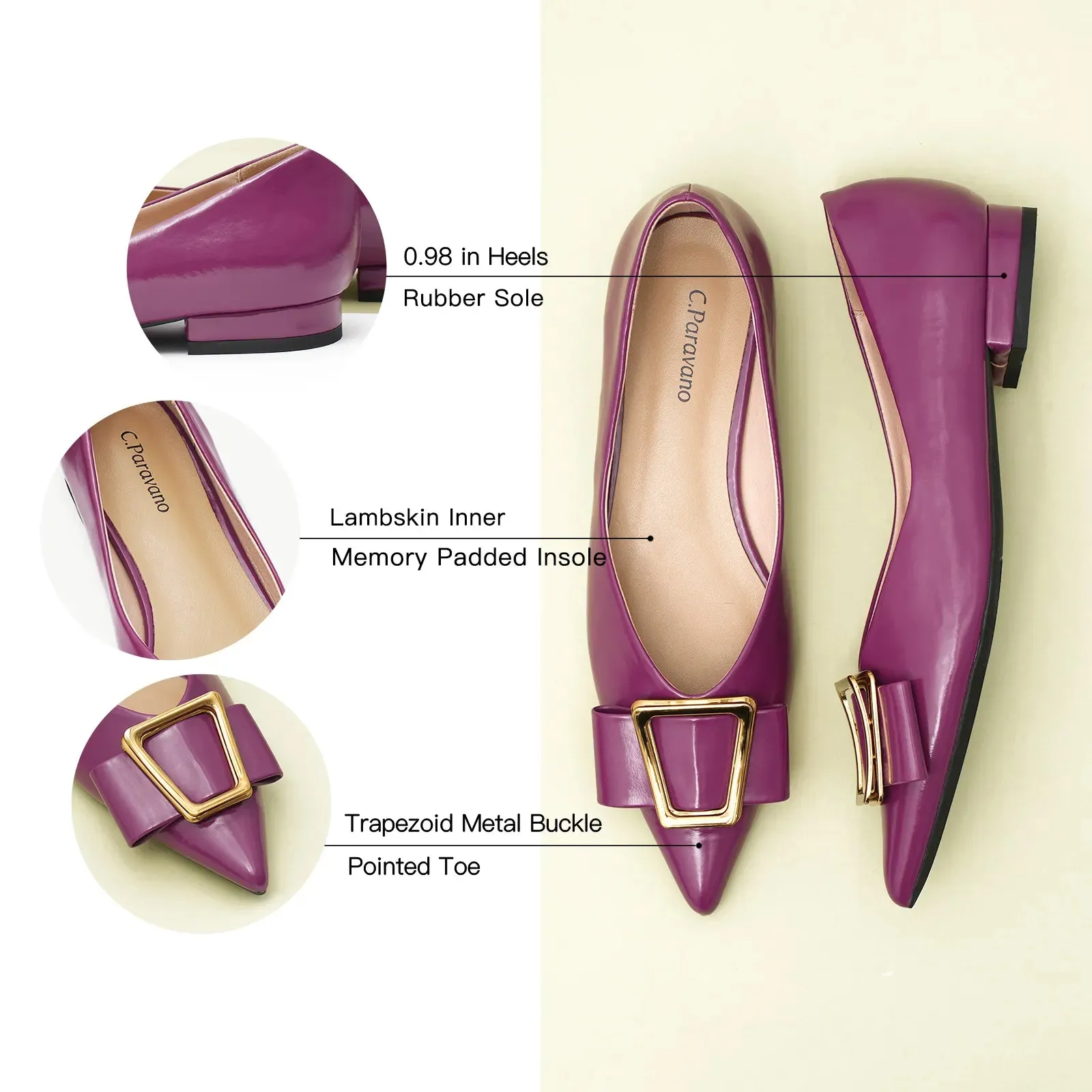 Trapezoidal Metal Tie Flats (Aida)