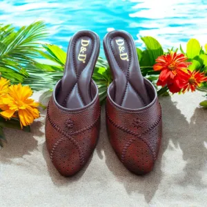 Women Mules OLA Tan 8124