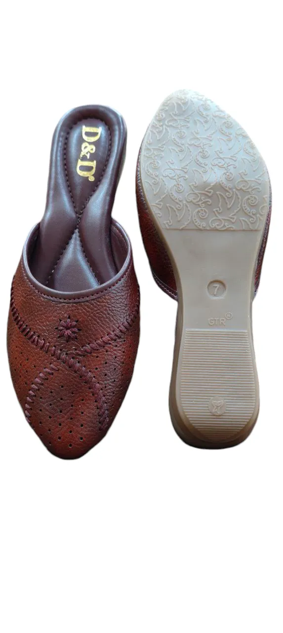 Women Mules OLA Tan 8124