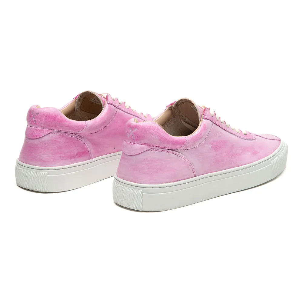 Women's Classic Weekender Sneaker - Hand-Painted Leather